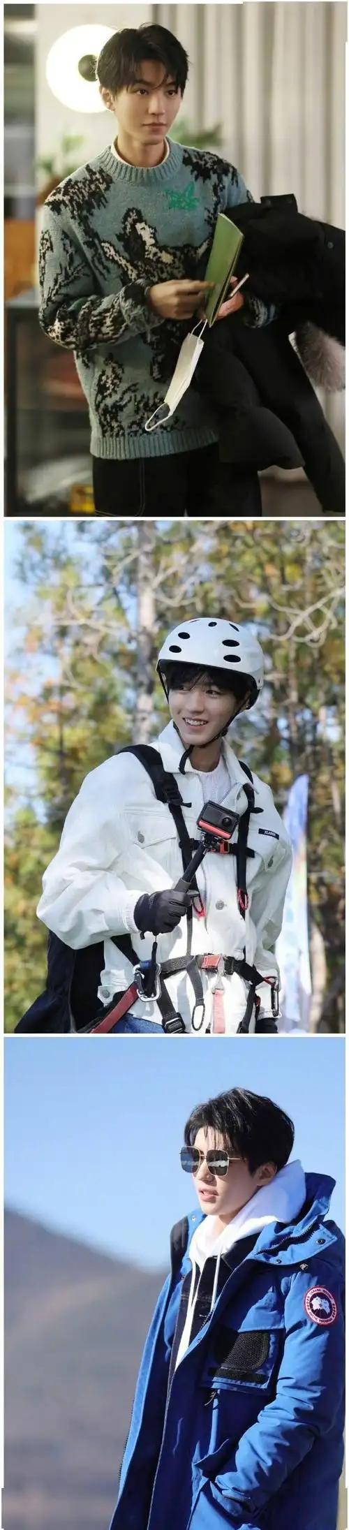 王俊凯x《恰好是少年》属于少年的跨季节造型 每一套都非常适合旅行