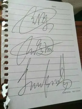 王俊凯的签名怎么写