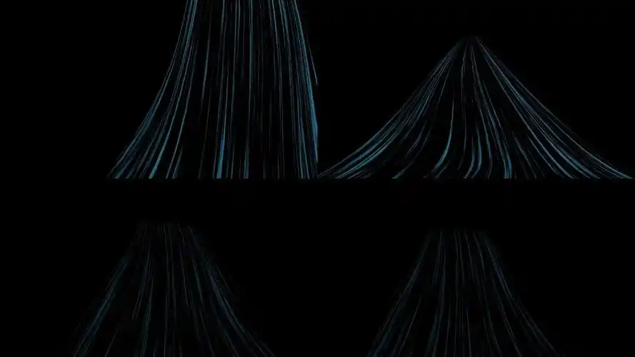 空调出风特效通道风