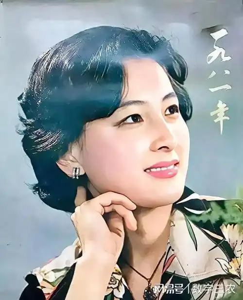 1981年绝代佳人程晓瑛, 在电影《樱》中扮演女主角! 一张罕见照片