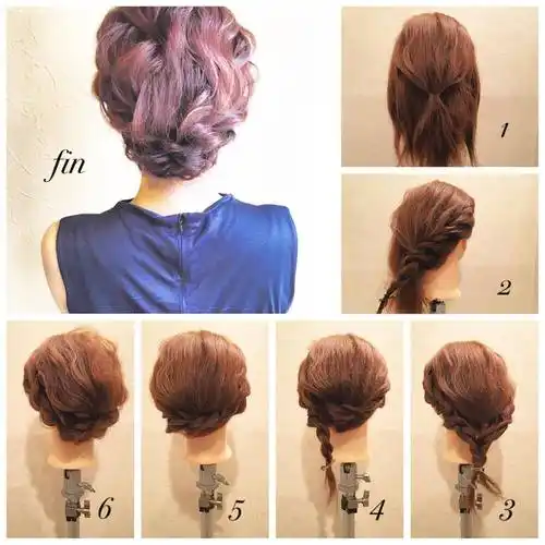 【微博:@hair_makeup】扎发|编发|教学|教程|图解|短发|长发|刘海