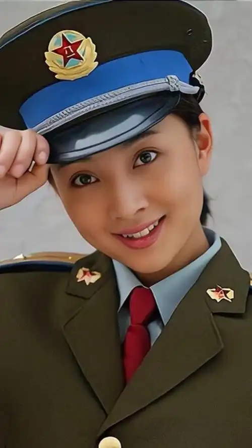 殷桃穿军装的样子你还记得吗?