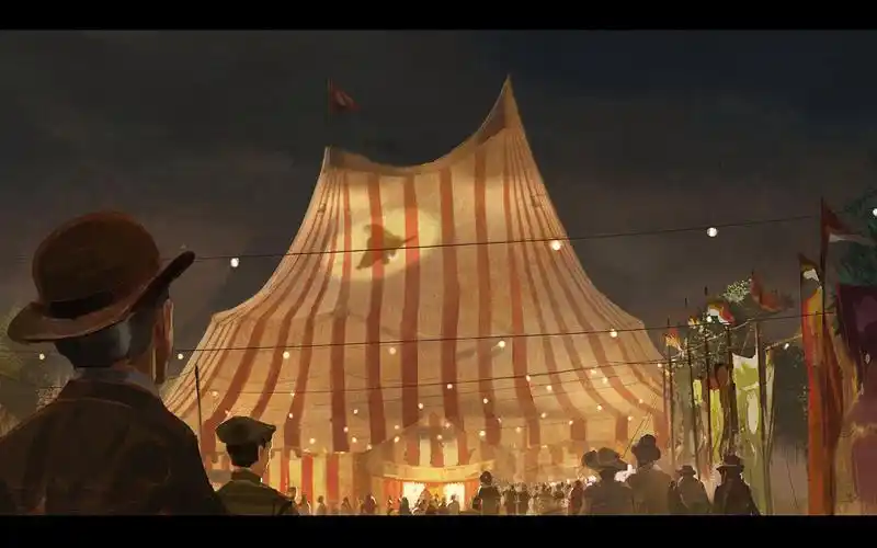 《小飞象》2019迪士尼电影艺术创作原稿,三位艺术家的作品合集