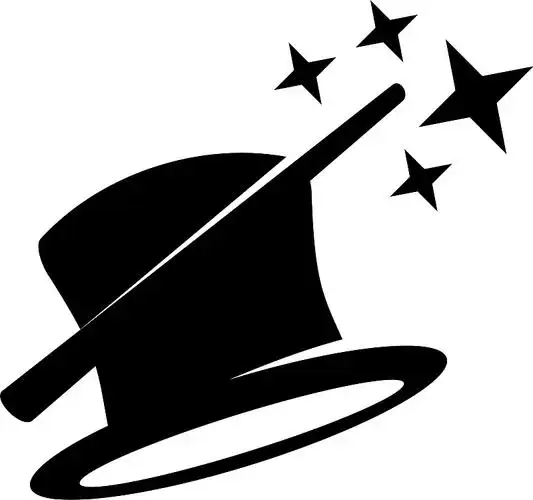 魔术师标志设计模板图片