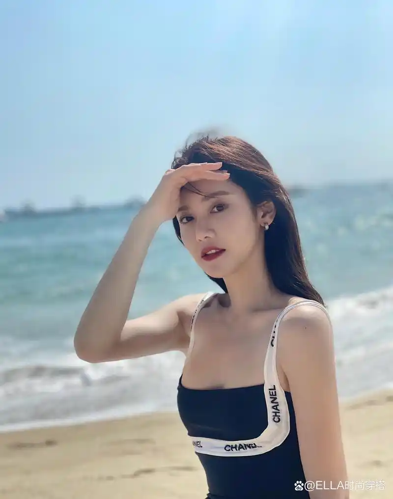 腾讯nba美女主播美娜,肤白貌美,好身材太火辣,篮球男球迷的女神