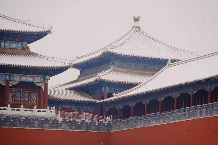 故宫初雪