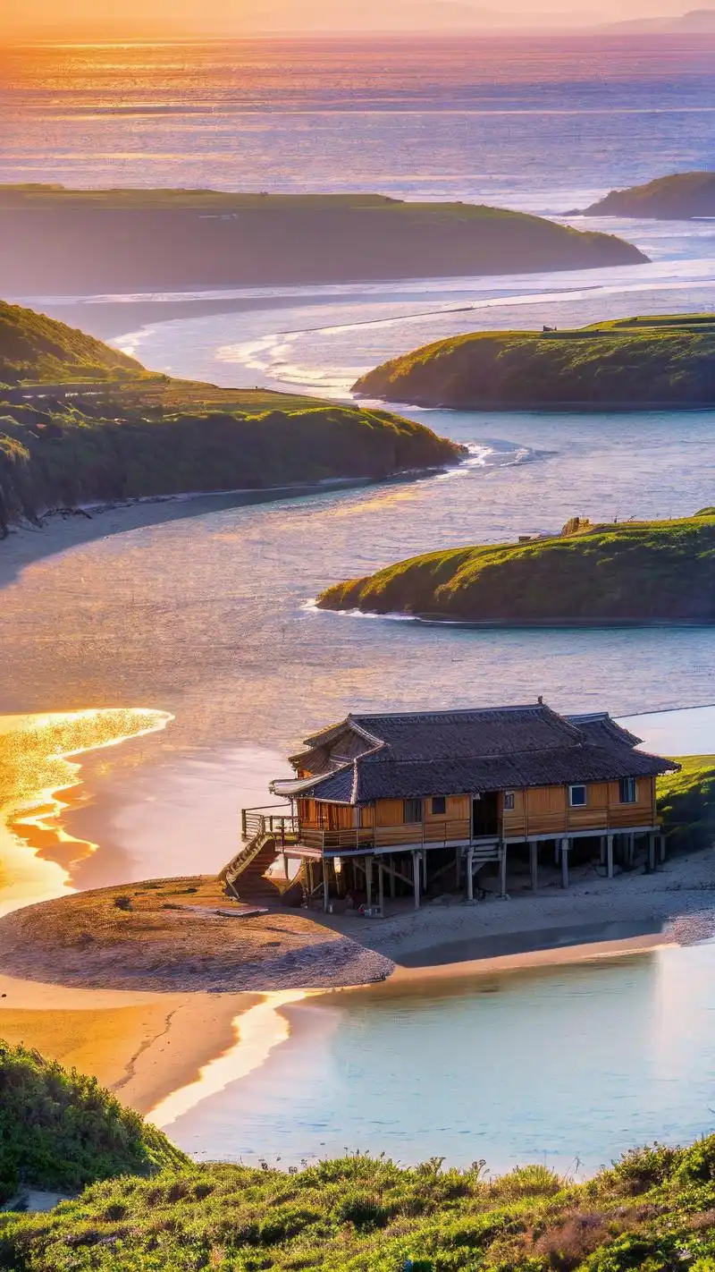 这里有绝美9:16海边背景图等你拿!