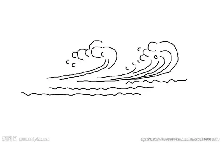 简笔画赛龙舟绘画作品一等奖烧水的过程简笔画水波简笔画大海波浪画法