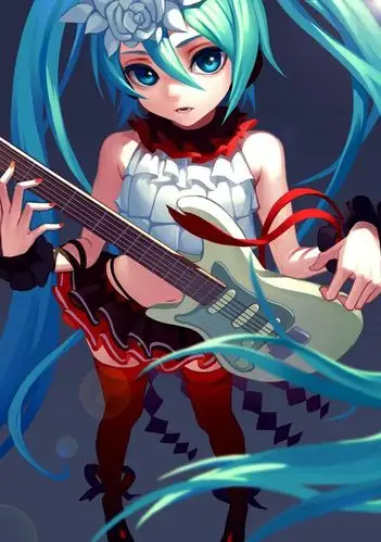 miku~ 二息步行 (可放大) #初音# #二次元