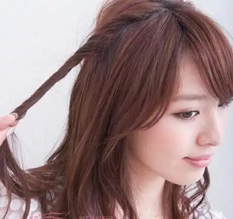 公主头中长发扎发图片教程 - 扎发发型 - 发型社