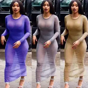 裙子酒吧夜场女装挂脖大露背紧身包臀高开叉低胸性感情趣夜店连衣裙夏