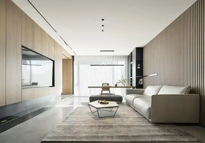 奉贤区银河丽湾156平现代简约三房两厅两卫装修效果图 - 统帅装饰