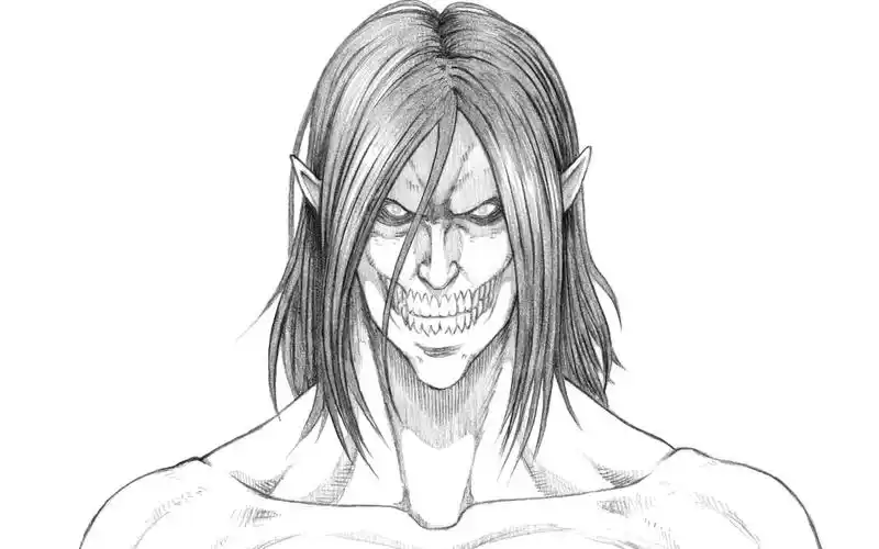 【素描动漫人物绘画】如何绘制进击的巨人