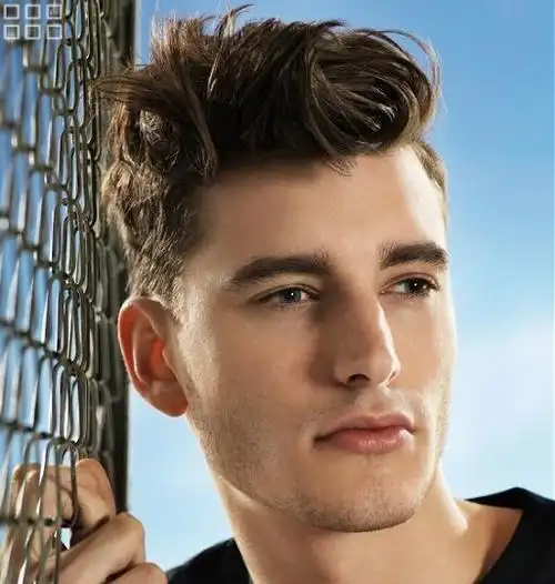 21款男士凌乱发型