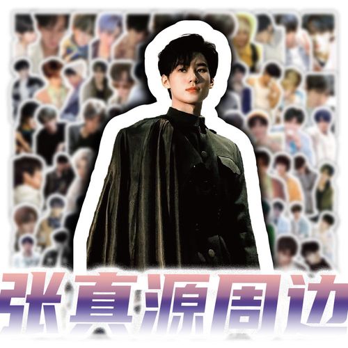 206张tnt单人张真源少年周边防水帅气贴纸手账笔记本便宜装饰贴纸