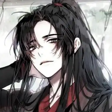 古风男漫仙气满满的男生头像高冷成熟森系黑白.