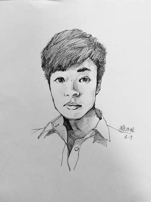 速写真人头像|插画|创作习作|xujieling - 原创作品 - 站酷 (zcool)