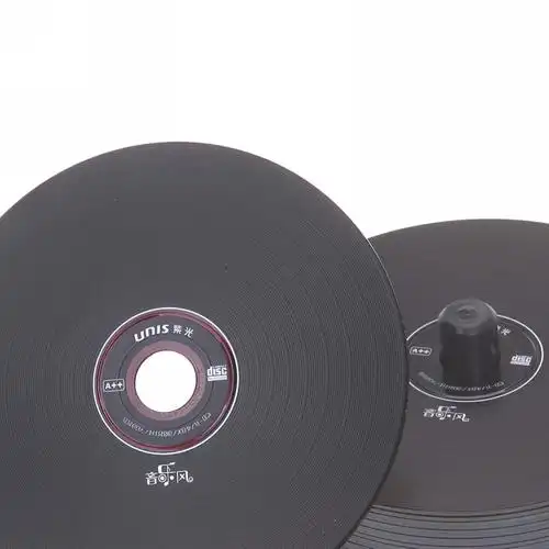 紫光唱片车载车用cd光盘黑胶cd-r音乐无损碟片空白黑胶mp3刻录盘