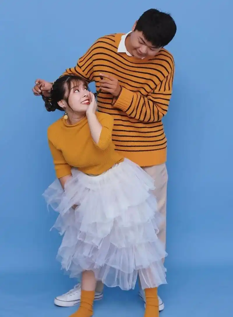 unity是厘米还是米身高差45厘米这对重庆小情侣拍短视频晒幸福火了
