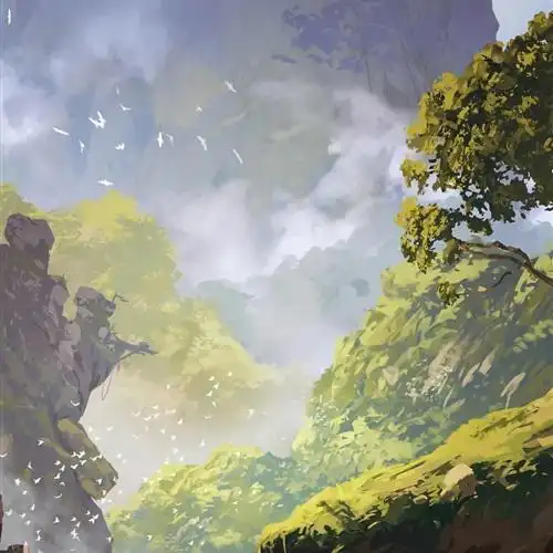 动漫风景头像图片