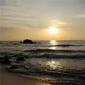 别样的日出风景微信头像