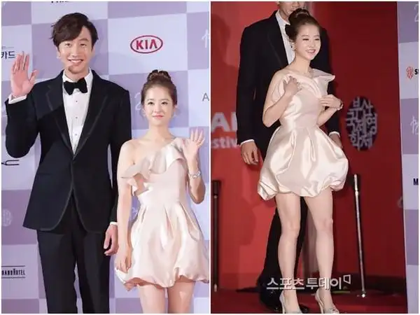 李光洙不停被卡头 和朴宝英30公分身高差萌翻全场!