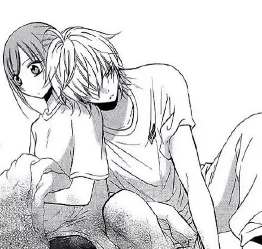 「黑白 线条系,」男女 头像 壁纸 动漫 肩蹭 (a`)