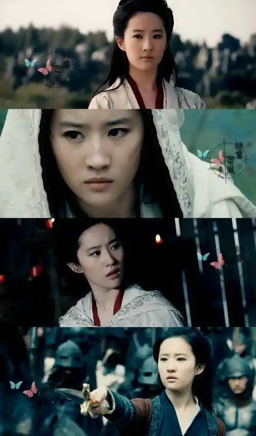 刘亦菲《绝命逃亡》【赵莲】南国有佳人,轻盈绿腰舞.