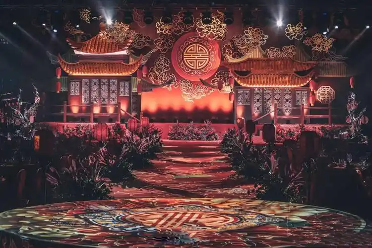 【大棚婚礼也很美】红色奢华中国风定制婚礼