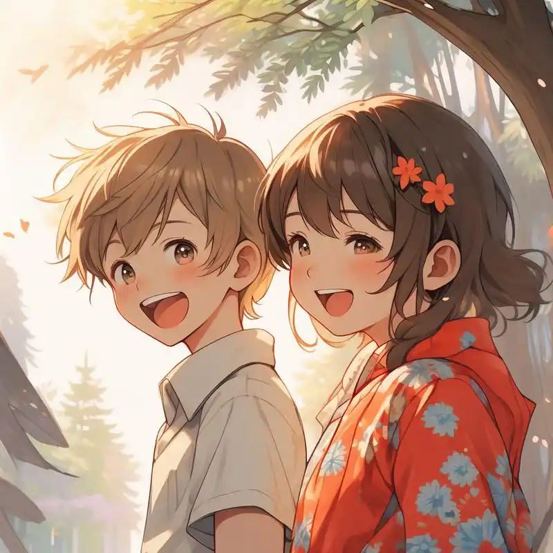 👫男孩女孩头像精选集 探索了一系列超可爱的男孩女孩头像,每一款都