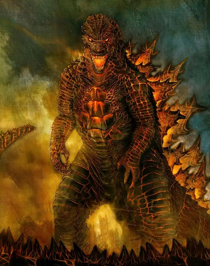 哥斯拉2摩斯拉开炫舞模式基多拉王者对轰哥总红莲好酷