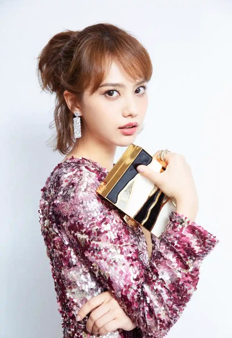 演员姜珮瑶美图,清新迷人