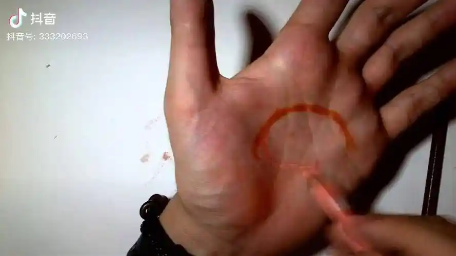 见过吗手掌上竟然有一双眼睛p