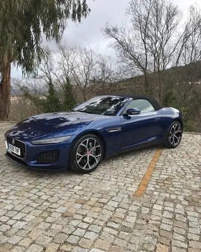 优雅大气的设计 全新捷豹f-type敞篷版海外街拍