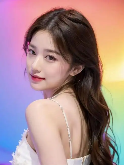 美女优雅女神降临白色连衣裙精致妆容惊艳全场你准备好迎接她的美丽了