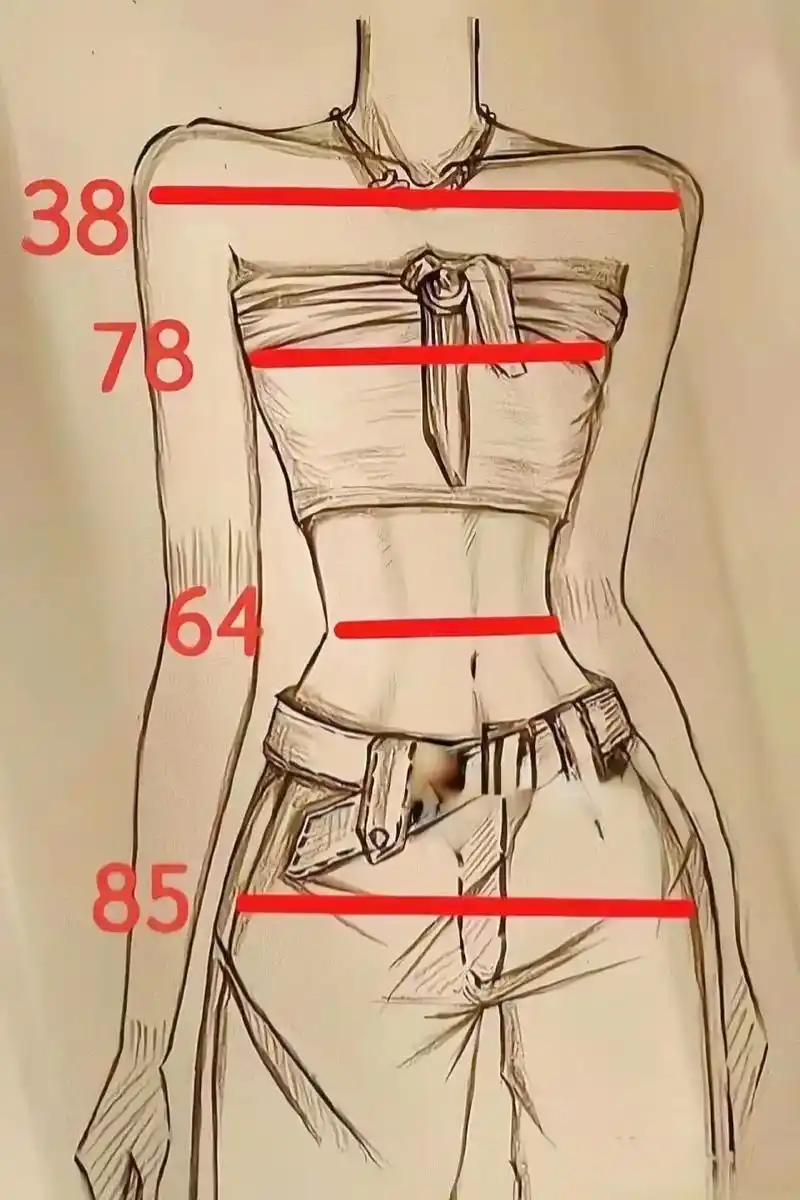 图文伙伴计划 01女生一定要看的标准身材对照表!看看你 - 抖音