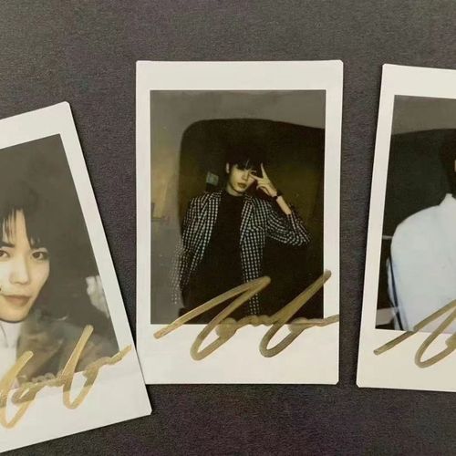 林彦俊亲笔签名拍立得亲签保真粉丝应援周边产品收藏无印刷