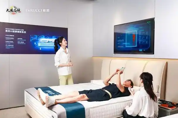 (王昱珩体验慕思智能床垫)