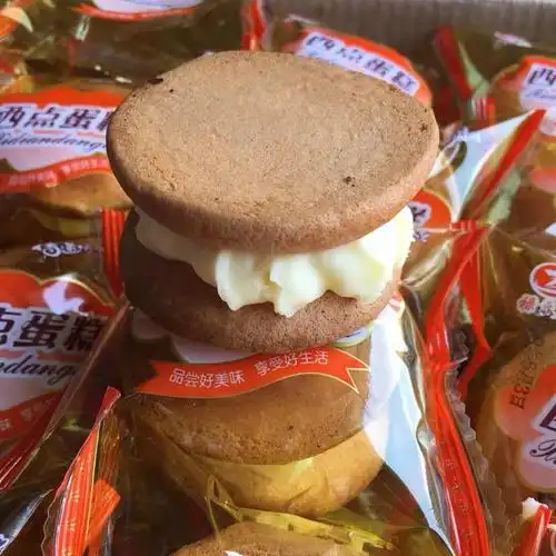 80后90后童年怀旧小零食小时候硬奶油4斤装奶油面包童年老式4斤装西点