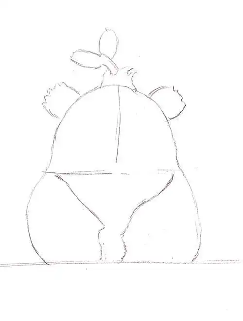 圆滚滚萌芽熊简笔画来了教程92简笔画简笔画教程文