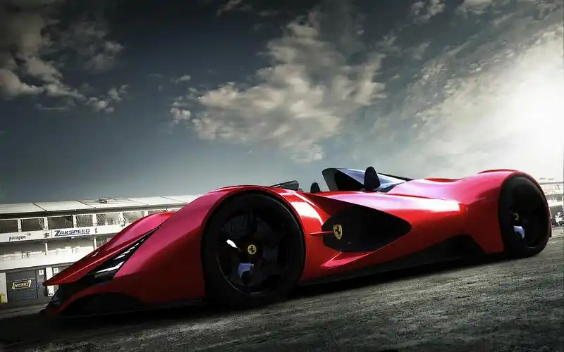 酷帅法拉利跑车壁纸_让人心动的豪华跑车