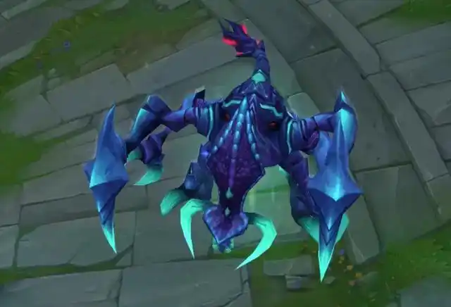 英雄联盟:当大虫子r叠到100层,会是什么效果?哪个皮肤是最帅的