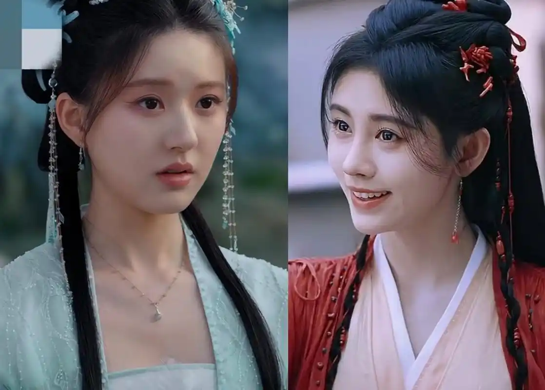 同是仙侠剧,把赵露思和鞠婧祎放在一起,才知道她的演技有多炸裂