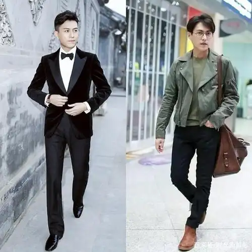 12位当红男明星穿西装和休闲装的对比照!看看你的偶像适合穿哪个