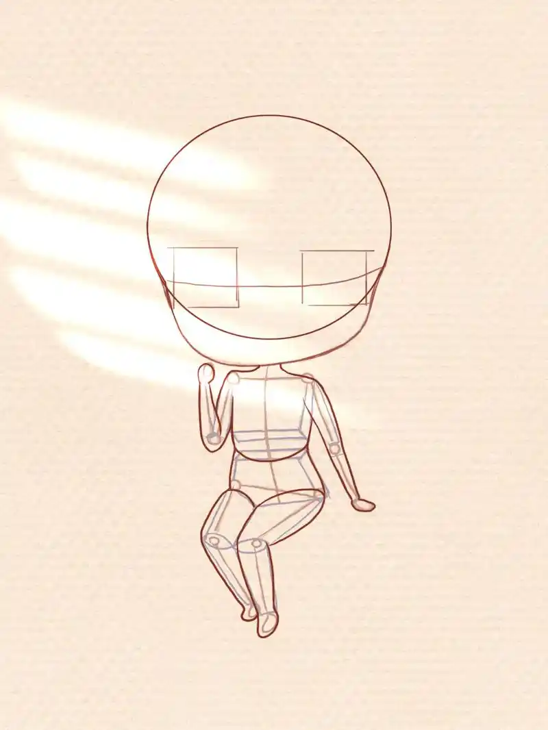 q版可爱卡通女生2#q版人物 #绘画 #绘画过程 #虎年头像 - 抖音