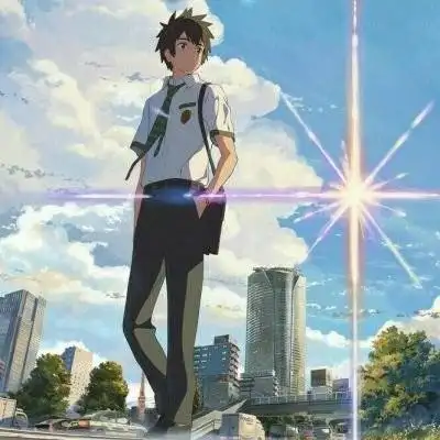 的名字好看罕见单张动漫情头 二次元凄美低调恩爱的微信情头_情侣头像