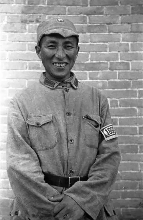 八路军单人照片