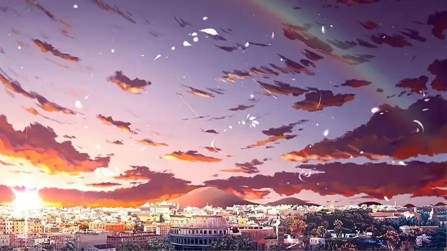 精选动漫美景高清图片桌面壁纸