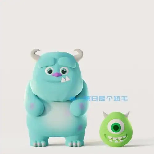 怪兽电力公司毛怪大眼仔