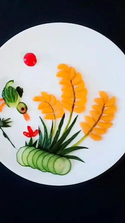 好漂亮的摆盘呀!做法非常简单易学,喜欢的朋友赶紧学起来